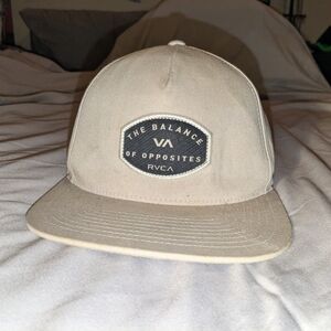 RVCA Cream Snapback